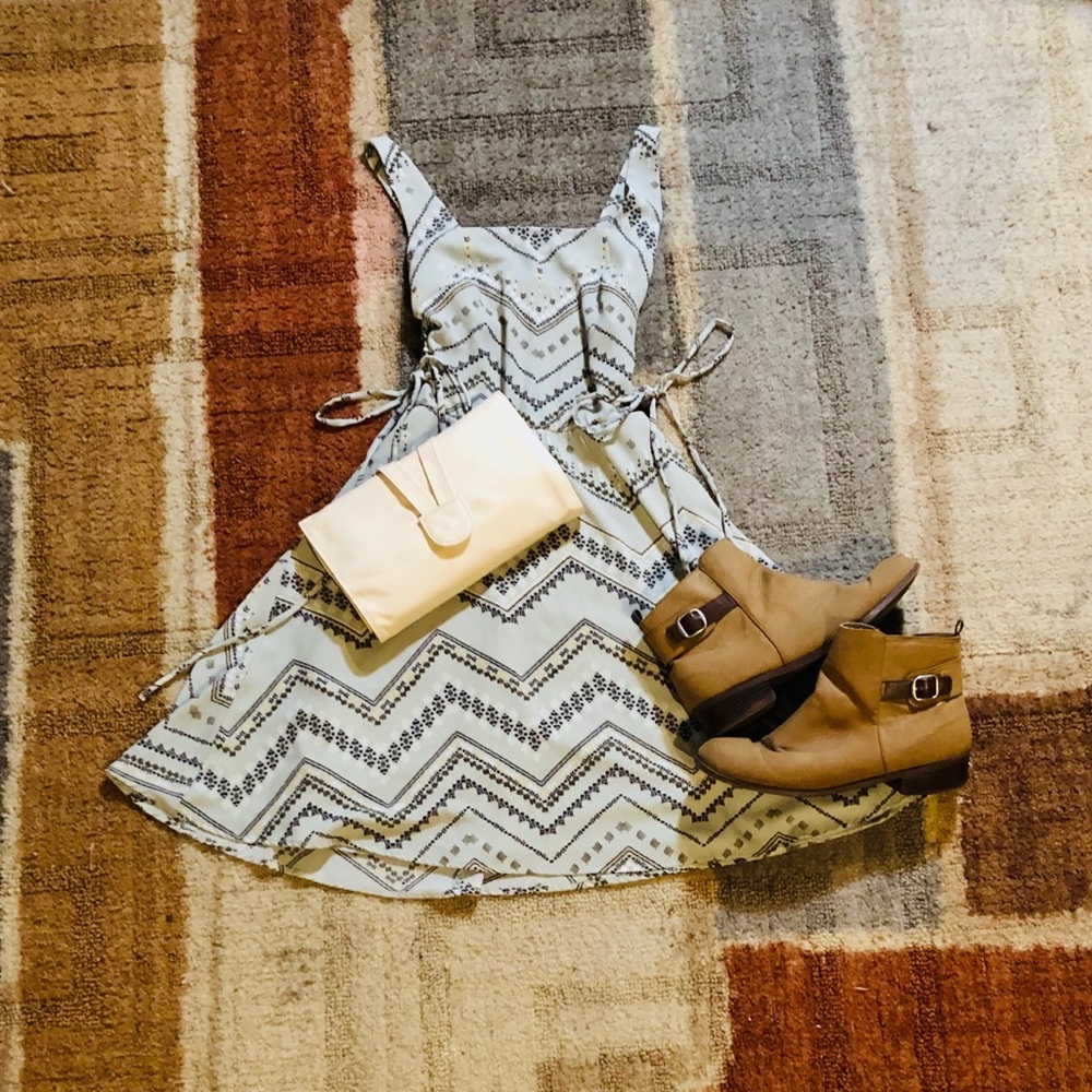 💕Bohemian flutter dress💕